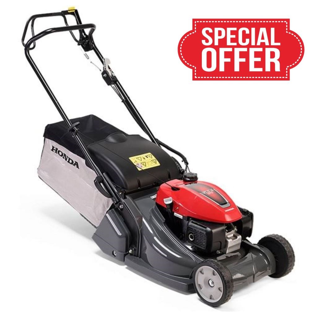 Honda HRX476 QY Petrol Rotary Mower with roller | Image 1