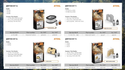 Stihl Service Kits | Image 2