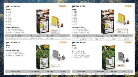 Stihl Service Kits | Image 5