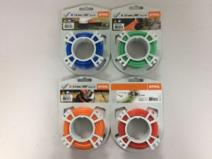 Stihl strimmer lines in various sizes